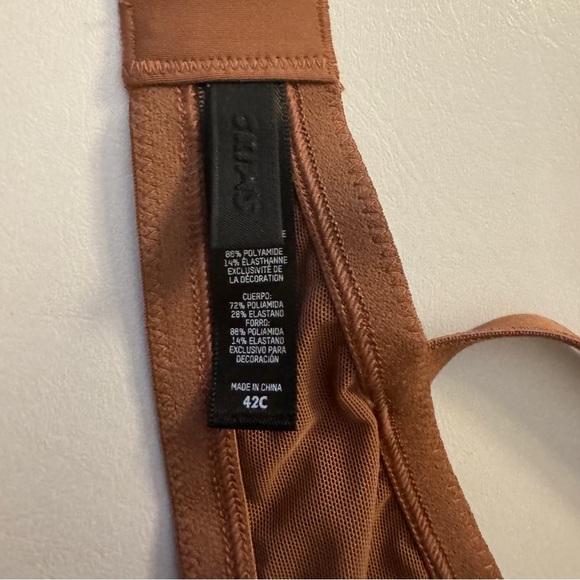 Bras Skims satin underwire bra 42C Jasper BR-UWR-0119 NWT - Picture 5 of 6